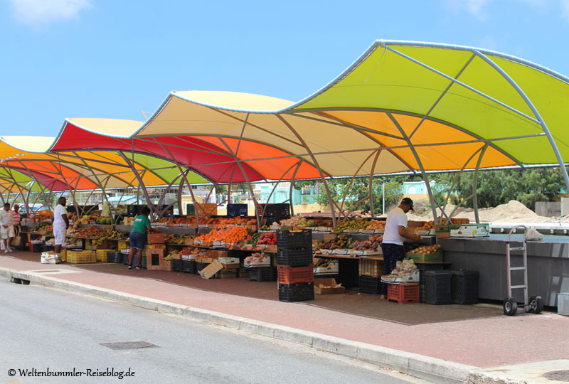 AIDA_Karibik - AIDA Karibik Curacao Willemstad Altstadt Markt