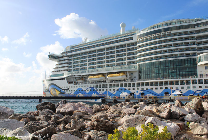 AIDA_Karibik - AIDA Karibik Curacao Willemstad Hafen 2