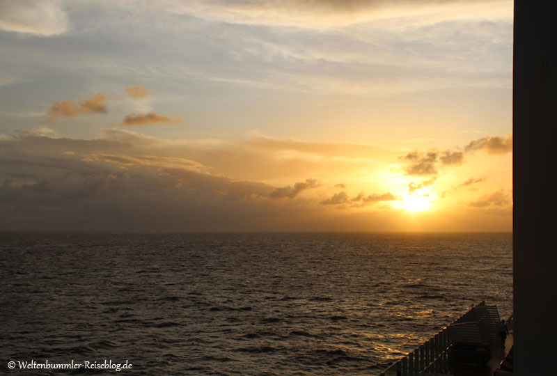 AIDA_Karibik - AIDA Karibik Seetag3 Sonnenuntergang